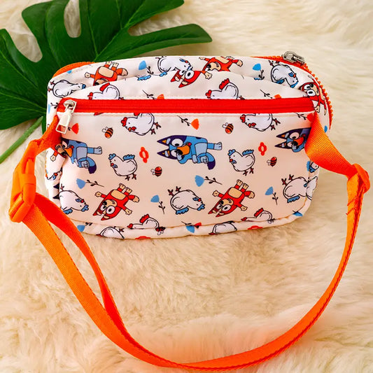 KIDS CARTOON BLUEY WAIST BAG